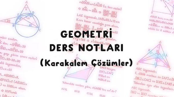 geometri ders notları, geometri notları, tyt ayt geometri ders notları