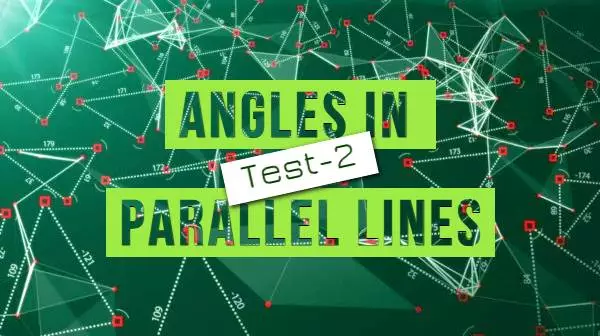 angles in parallel lines